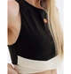 Спортивний топ жіночий Ellesse Croma Crop Vest S Чорно-білий SRR17865-011 - зображення 3