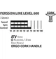 Теннисная ракетка Donic Persson Level ONE SIZE Коричневий 728461 - изображение 3