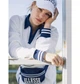 Кофта женские Ellesse Crocetta Cropped Sweatshirt L Комбінований SGV20265-908 - изображение 3