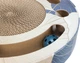 Дряпка для кошек Trixie 48004 Барабан с двумя шариками и кошачьей мятой картонная 33х5,5 см (TX-48004) 4011905480046 - изображение 3