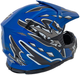 Kask Motocyklowy Enduro Niebieski rozmiar S (5903864984217) - obraz 7
