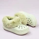 Утеплені черевики Furever Crush з хутром Crocs m8\w10 41-42 бежеві 208446-2Y2 - изображение 3