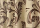 Комплект готовых штор VR-Textil Блэкаут Лилия № 101ш (Б) Бежевый 150х270 см 2 шт (30-020) - изображение 7