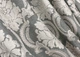 Комплект готових штор VR-Textil Льон Корона Марія № 1266ш Графітовий з світло-бежевим 100х270 см 2 шт (31-581) - зображення 6