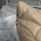 Подушка полиэфирное волокно 70х70 с чехлом на молнии капучино ODA NZ15 - изображение 3