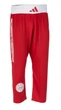 Штаны для кикбоксинга Adidas WAKO Full Contact | красные | Adidas ADIFCP01_PL 180 см - изображение 1