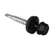 Саморезы кровельные 4,8x35 мм RAL 9005 (черный) 250 шт. Klimas Wkret-Met, шурупы для крыши из металлочерепицы, профнастила - изображение 2