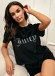 Женская велюровая пижама FS Juicy Футболка + Шорты L Black (7603) - изображение 6