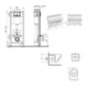 Комплект для ванной комнаты: подвесной унитаз Swan Ultra Quiet 520×360×320 + комплект инсталляции (QT16335180W48200) - изображение 2