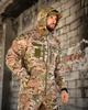 Тактичний костюм Softshell 511 Mission Мультикам водозахисний з наколінниками та липучками M - зображення 6