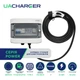 Зарядка для електромобіля 22квт 32а 3-фази type 2 (європейське авто) 8м power UACHARGER, CHC-PW222223-21-8 - зображення 2
