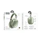 Наушники беспроводные полноразмерные HOCO W35 Max Joy BT5.3 поддержка TF AUX Green - изображение 4