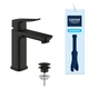 Змішувач для раковини Grohe QuickFix Dice ES M-Size 1018362430 з донним клапаном - изображение 4