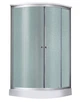 Гидробокс Lidz Tani SBM90x90.SAT.LOW.FR низкий, стекло Frost 4 мм, стенки WHI (LTSBM9090SATLOWFR) - изображение 1