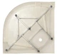 Гидробокс Lidz Tani SBM90x90.SAT.LOW.FR низкий, стекло Frost 4 мм, стенки WHI (LTSBM9090SATLOWFR) - изображение 13