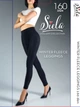 Термоштаны женские зимние Siela Winter Fleece Leggings 160 5 р Черные (6991234001083) - изображение 1