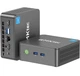 Неттоп GMKtec NucBox G3 Plus, Titanium Grey, N150 (4x3.6 GHz), 16Gb DDR4 3200 MHz SO-DIMM, 512Gb SSD NVMe, Graphics, WiFi 6, Bluetooth 5.2, 2.5GLan, 4xUSB 3.2, 2xHDMI, Windows 11 Pro, кріплення VESA у комплекті - изображение 1