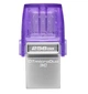 USB 3.2 Flash Drive 256Gb Kingston DataTraveler microDuo 3C Type-A/Type-C, 200Mb/s (DTDUO3CG3/256GB) - зображення 1