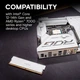 Модуль пам'яті Micron (Crucial) DDR5 16GB 6400 MHz Pro Overclocking White (CP16G64C38U5W) - зображення 7