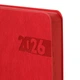 Ежедневник А5 Leo Planner датированный 2026 "Boss", мягкий, красный, 368 страниц - изображение 2