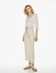 Топ Bershka білий TDDHJ796 L - зображення 4