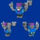 Конструктор блочный Brawl Stars Бравл Старс Фрэнк 516 деталей - изображение 3