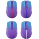Мышка Defender Mystery MM301 LED Wireless/Bluetooth Violet (52301) - изображение 8