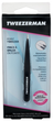 Pęseta do brwi Tweezerman Point Tweezer Zaostrzona Czarna (0038097124125) - obraz 1