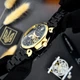 Наручные часы Awarder 022-3D Automatics Metall Не забуду Дом Black-Gold - изображение 3