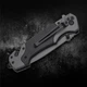 Нож Складной (полуавтоматический) Тактический со Стеклобоем и Стропорезом 440С сталь - изображение 4