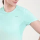 Мужская футболка QUECHUA МН100 для горного туризма бирюзовая S - изображение 4