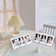 Фоторамка прозрачная для Instax Mini на 3 фото Розовая - изображение 4