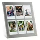 Фоторамка акриловая для Instax Mini на 6 фото Серебристая - изображение 3