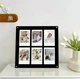Фоторамка акриловая для Instax Mini на 6 фото Чорная - изображение 3