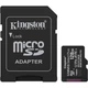 Карта памяти Kingston 128GB (з SD адаптером) Class 10 UHS-I U1 V10 A1 - изображение 1