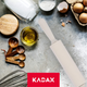 Wałek do ciasta Kadax silikonowy kremowy 43.5 cm (5903699416297) - obraz 7