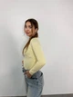 Женское базовое боди Желтое M - изображение 2