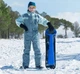 Детский сноуборд с рулем Wellamart, Красный (Арт. 5360-1) - изображение 3