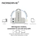 Флеш-накопичувач,Флешка металева 2в1 128ГБ USB-Lightning для Apple iPhone, iPad, iPod, комп'ютера Microdrive 128GB - изображение 5