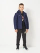 Подростковая демисезонная стеганая куртка Puma teamADDITIONS 65973806 170-176 см Puma Navy-Puma Silver (4067984092083) - изображение 3