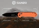 Нож складной Ganzo G7453-OR Оранжевый - изображение 7