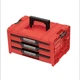 Набор ящиков для инструментов Qbrick System SYSTEM PRO Drawer Workshop Set 6 Red 525x345x885 мм (11060403401) - изображение 2