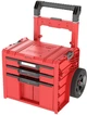 Ящик для инструментов на колесах Qbrick System SYSTEM PRO Cart Plus Drawer 3 Red 520x440x660 мм (11060202302) - изображение 1