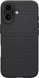Etui plecki Spigen Liquid Air do Apple iPhone 17 Matte Black (8800283315011) - obraz 1