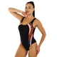 Женский слитный купальник SP-Sport 2528 размер XL (48-50) Black-Multicolor - изображение 3
