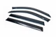 Ветровики (4 шт, HIC) для BMW X3 E-83 2003-2010 гг - изображение 1