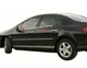 Нержавеющая окантовка стекол OmsaLine для Peugeot 407 (4 шт) - изображение 1
