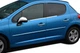 Нержавеющая окантовка окон для Peugeot 207 (4 шт) - изображение 1