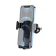 Автотримач для телефона HOCO CA103 vertical and horizontal air outlet gravity car holder Black Metal Gray (6931474766229) - изображение 4