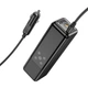 Автомобільний насос HOCO ZP5 May smart air pump Black (6931474795526) - изображение 4